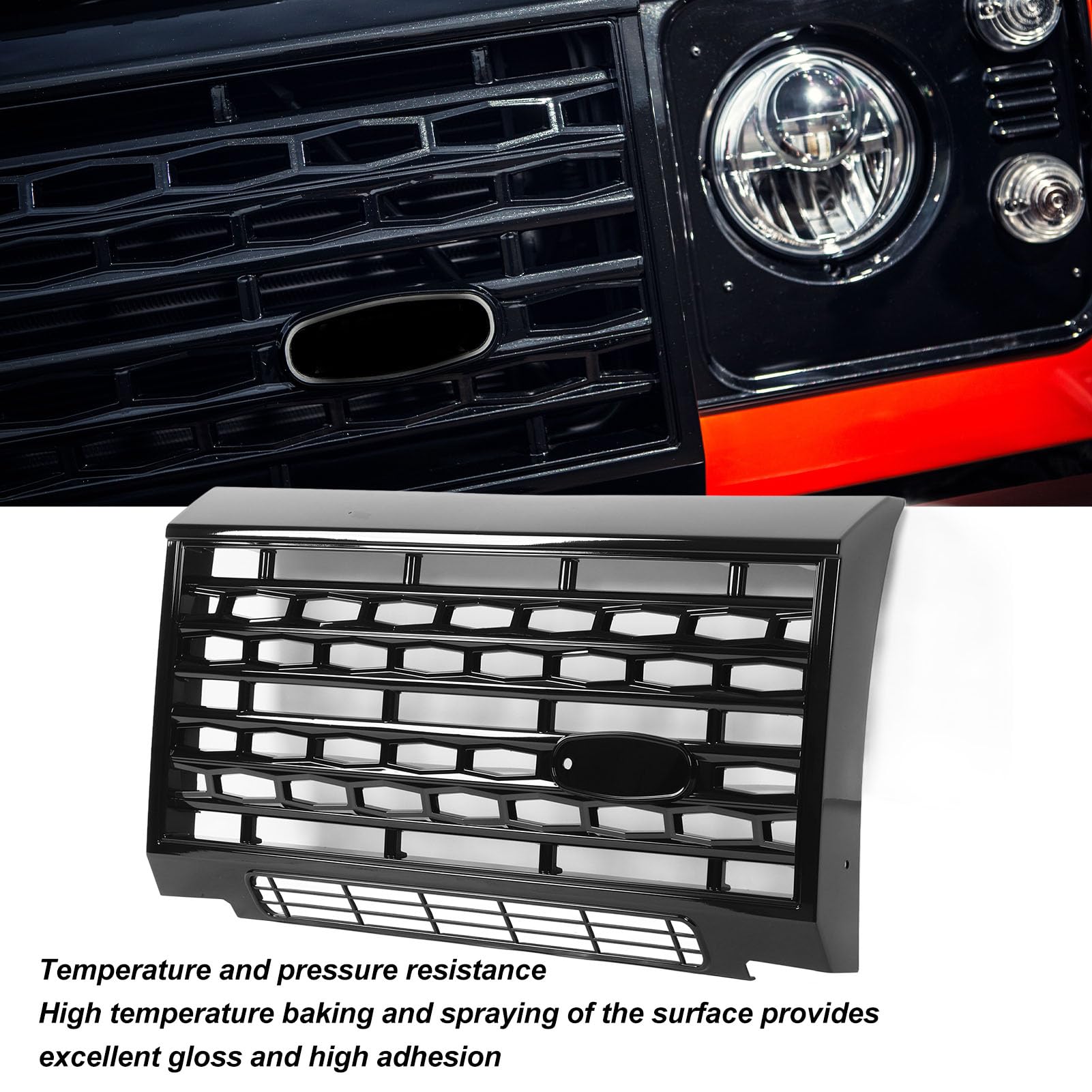 Amazon | Brilluxa グロスブラック アドベンチャースタイル フロント